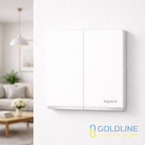 Công Tắc 1 Chiều Galion Legrand 16AX 2 Gang – GA21002