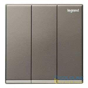 Công tắc ba Legrand 2 chiều Galion 16A xám đậm | 282405-C3