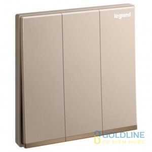 Công tắc ba 1 chiều Galion 16A vàng đồng | 282404-C1