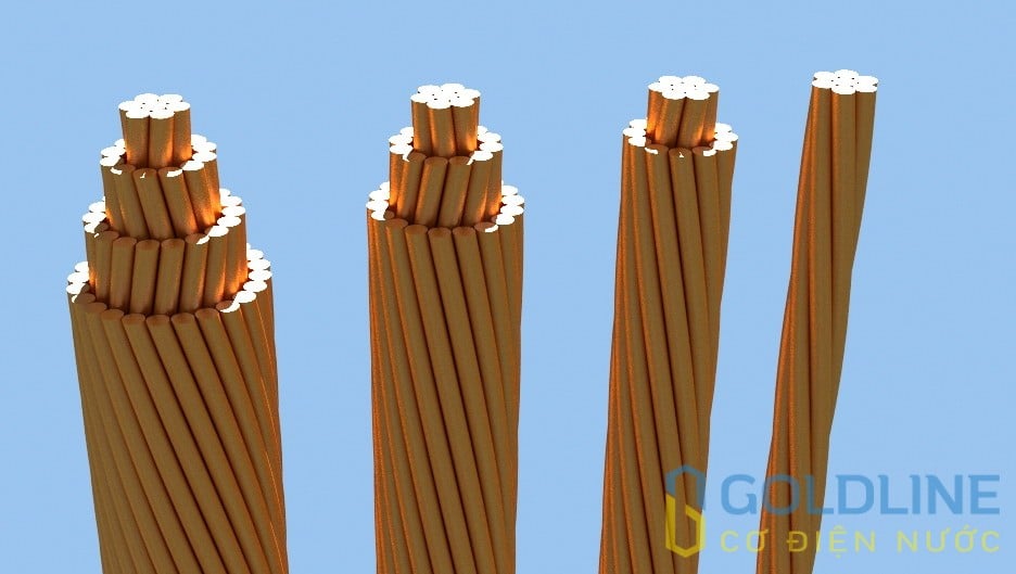 Dây Đồng Trần Xoắn CADIVI - C