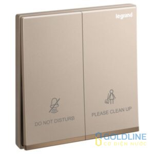 Công Tắc DND/CUR Galion 2G Vàng Đồng | 282416-C1