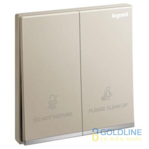 Công Tắc DND/CUR Galion 2G Champagne – 282416-C2