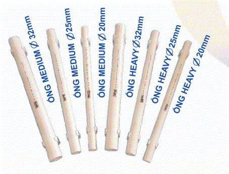 Ống luồn tròn PVC SAM PHÚ