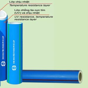 Ống nhựa và Phụ kiện PPR 2 lớp chống tia UV TIỀN PHONG