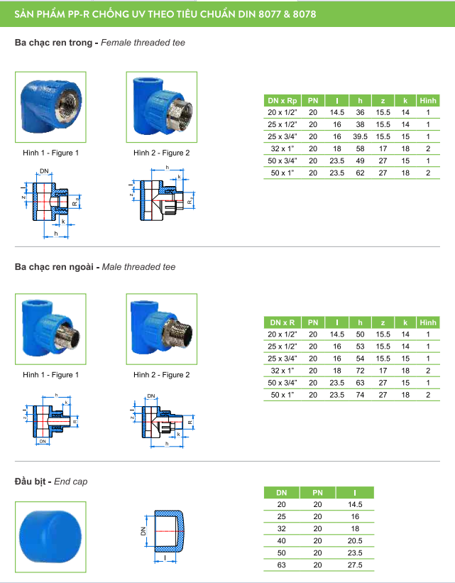 Ống nhựa và Phụ kiện PPR 2 lớp chống tia UV TIỀN PHONG - Ảnh 4