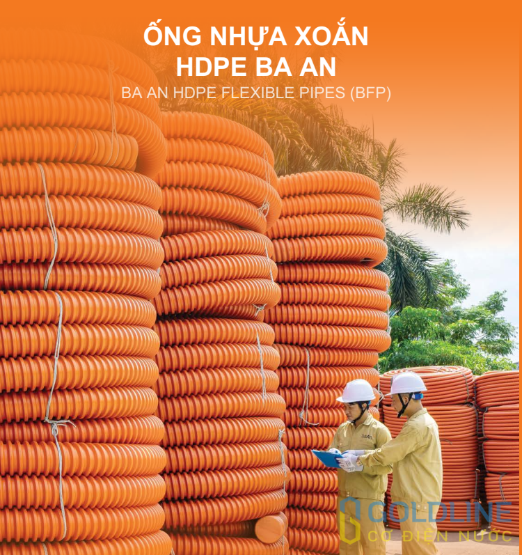 Ống nhựa xoắn HDPE BAAN