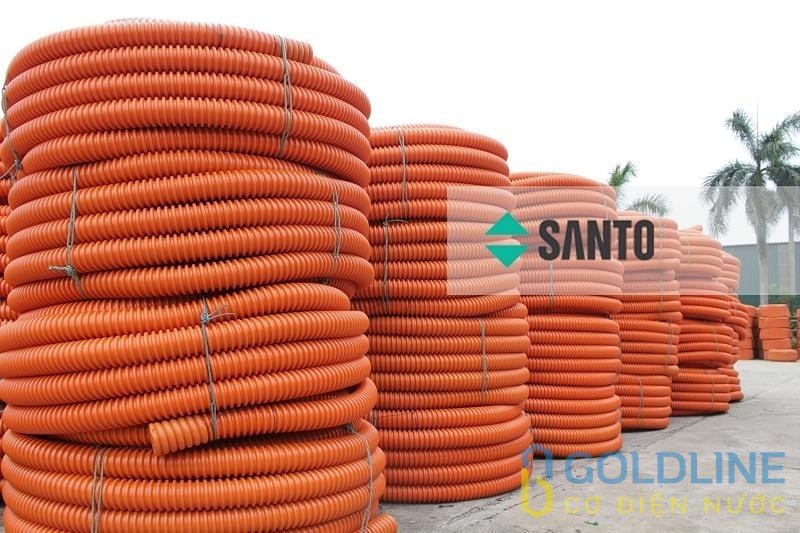 Ống nhựa xoắn HDPE SANTO