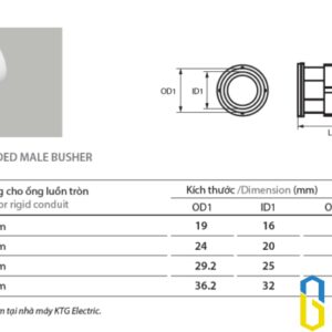 Alternative view of Phụ kiện ống Điện PVC AC